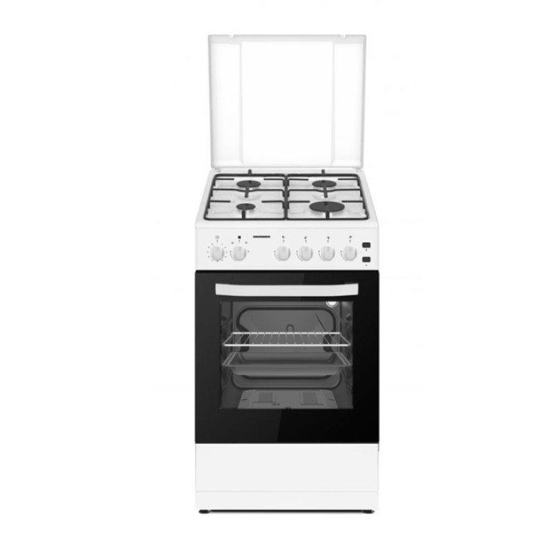 Gāzes plīts HFSC-S60LITGWH HEINNER