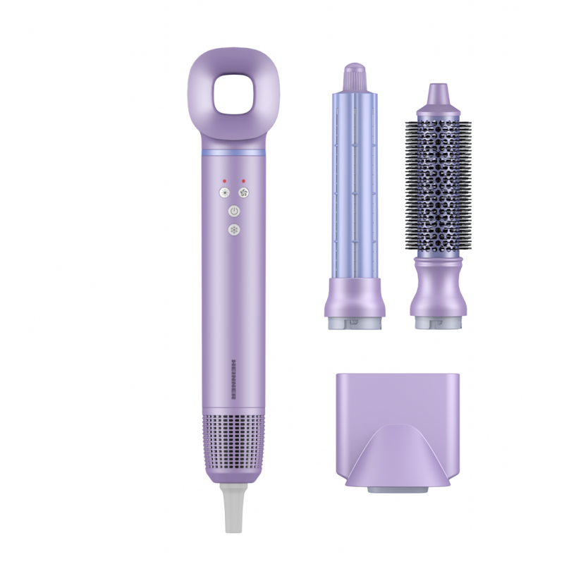 Matu veidotājs 1300W, violets, HAS-H13BLDC-V4 HEINNER