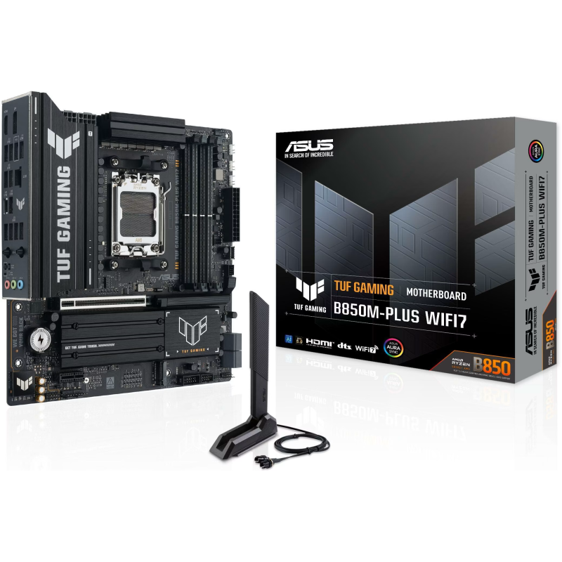 Asus TUF GAMING B850M-PLUS WIFI7 - Socket AM5 - motherboard