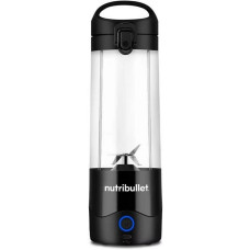 Nutribullet Portable Blender NBP003B (black, battery-operated, 0.475 liters)