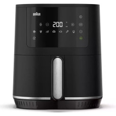 Braun MultiFry 3 HF3030 hot air fryer, black (matte), 1500 watts, 4.3 liter basket