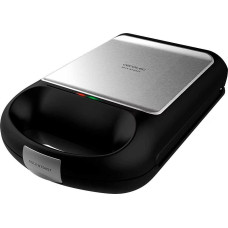 Cecotec Rock'nToast Family Sandwich Maker, stainless steel/black, 1500 watts, for 4 people