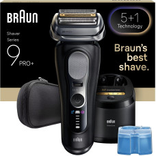 Braun Series 9 Pro+ 9660cc, shaver, black