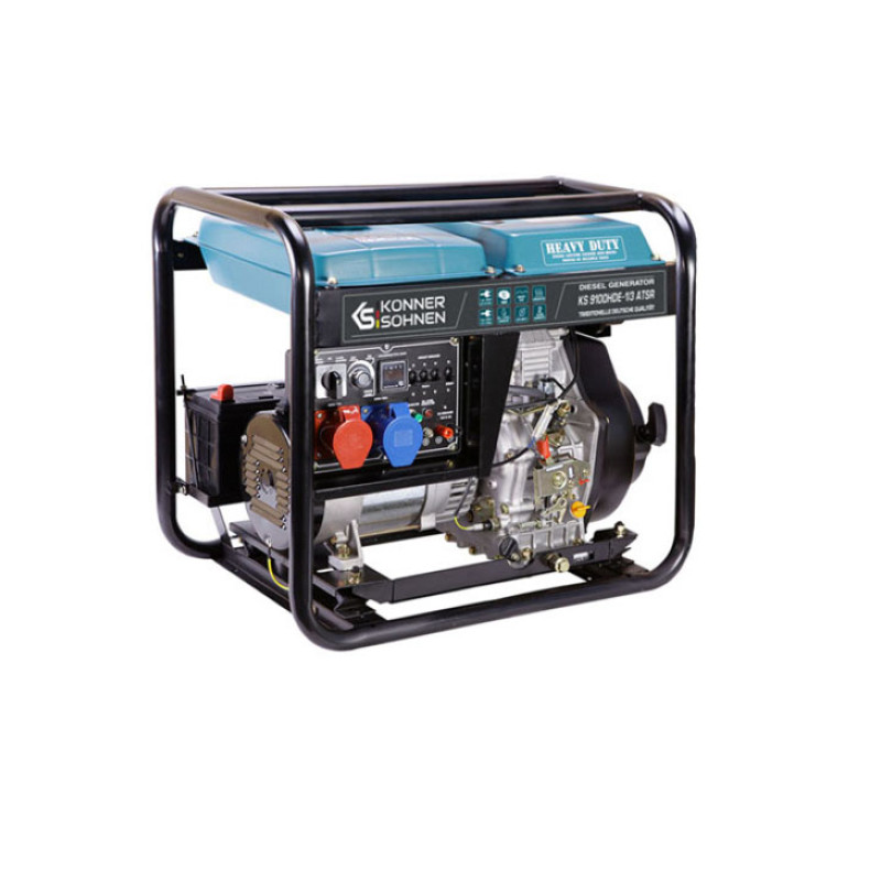 Dīzeļa ģenerators 7500W, KS 9100HDE-1/3 ATSR (EURO V), KONNER & SOHNEN