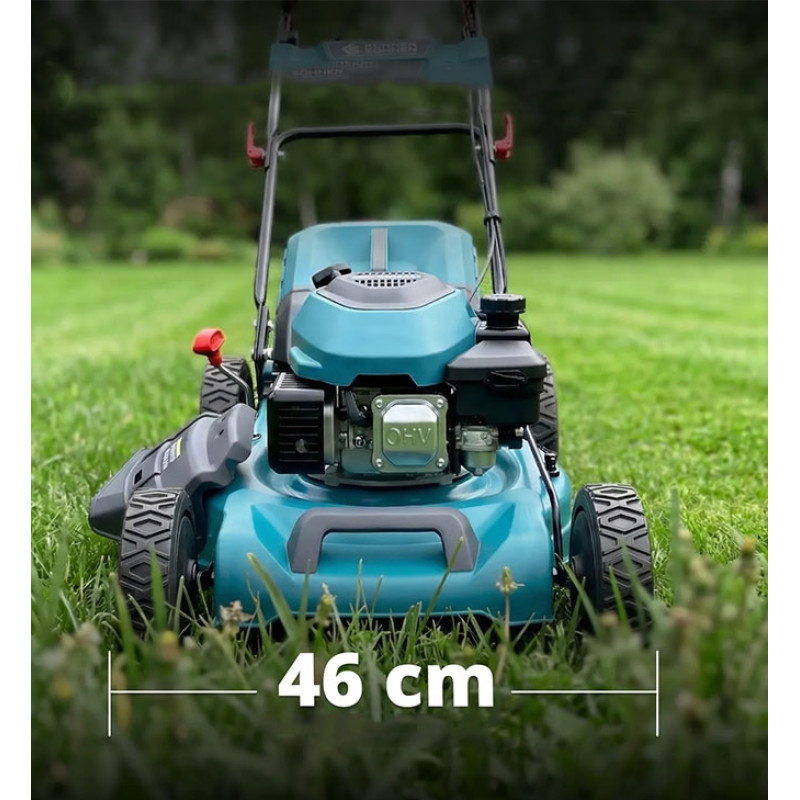 Benzīna zāles pļaujmašīna 180cc 3.8kW 5.2HP 460mm KS-46LMG-SP KONNER & SOHNEN