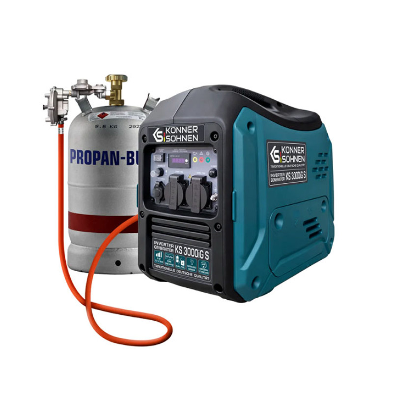 Invertora ģenerators LPG/benzīns 33000W KS 3000iG S KONNER & SOHNEN