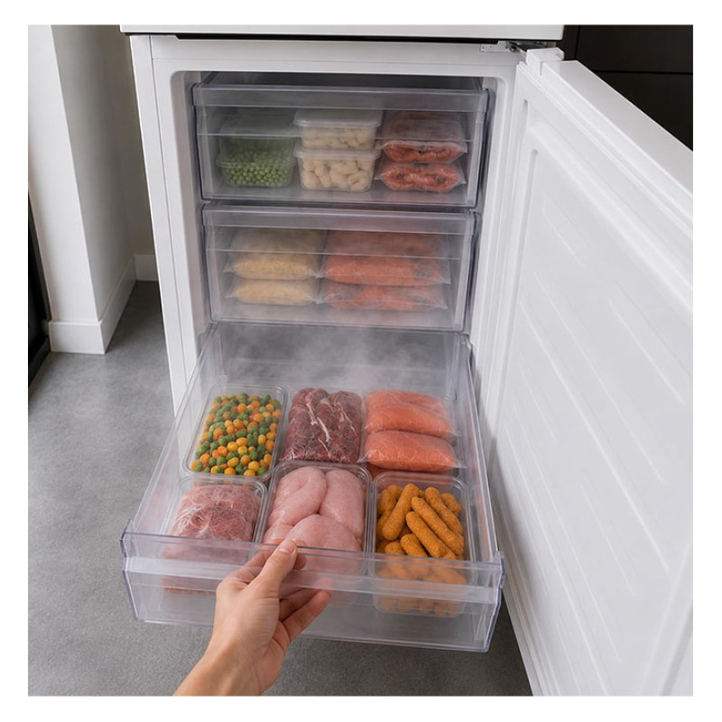 Ledusskapis Combi No Frost HCNF-HM400INVE++ HEINNER
