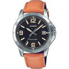 Casio Zegarek Casio MTP-V004L Męski brązowy