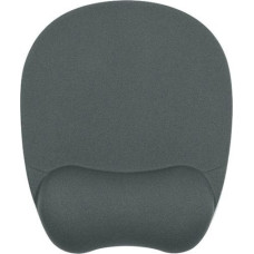 Powerton Podkładka Powerton Podkładka pod mysz, ergonomiczna, pianka zapamiętująca kształt, szara, Powerton