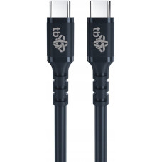 Tb Print Kabel USB C - USB C 60W żelowy 1m czarny