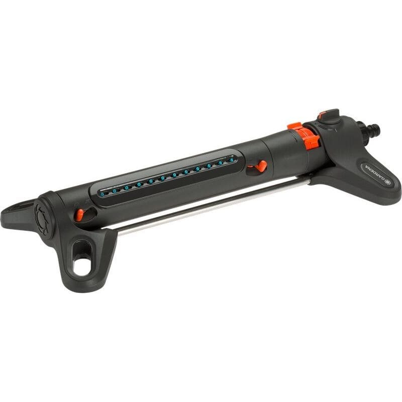 Gardena square sprinkler AquaZoom S&nbsp;(grey / orange)