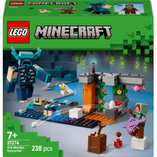 Lego 21274 Minecraft Guardian Encounter, construction toy