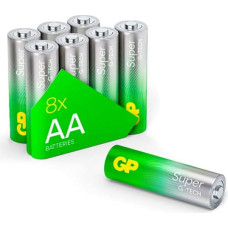 Gp Batteries 4+4 GP Super Alkaline 1,5V AA Mignon LR06 Rel.  03015ADHETA-B8