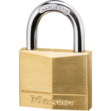 Masterlock Master Lock Wide Solid Brass Padlock          22mm 140EURD