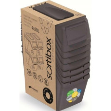 Prosperplast KEDEN KOSZ NA ŚMIECI SORTIBOX 20L SET 4 - SZARY KAMIENNY