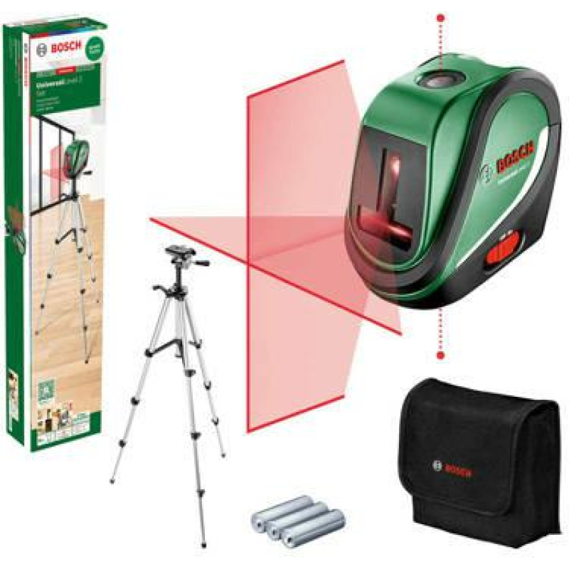 Bosch LASER UNIVERSAL LEVEL 2 UNI KRZYŻOWY +TT150