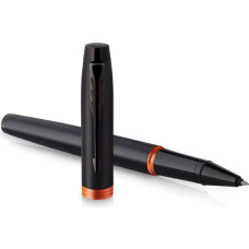 Parker IM Vibrant Rings flame orange Roller Ball F