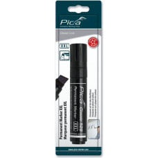 Pica-Marker Pica Permanentmarker 4-12mm, Wedge Tip, black Retail Pack.