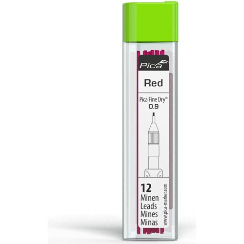 Pica-Marker Pica Fine-Dry Refills red