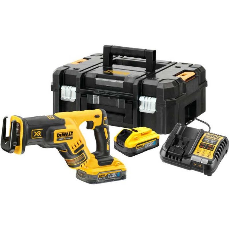 Dewalt PIŁA SZABLASTA  18V DCS367H2T 2x5,0Ah POWERSTACK TSTAK II