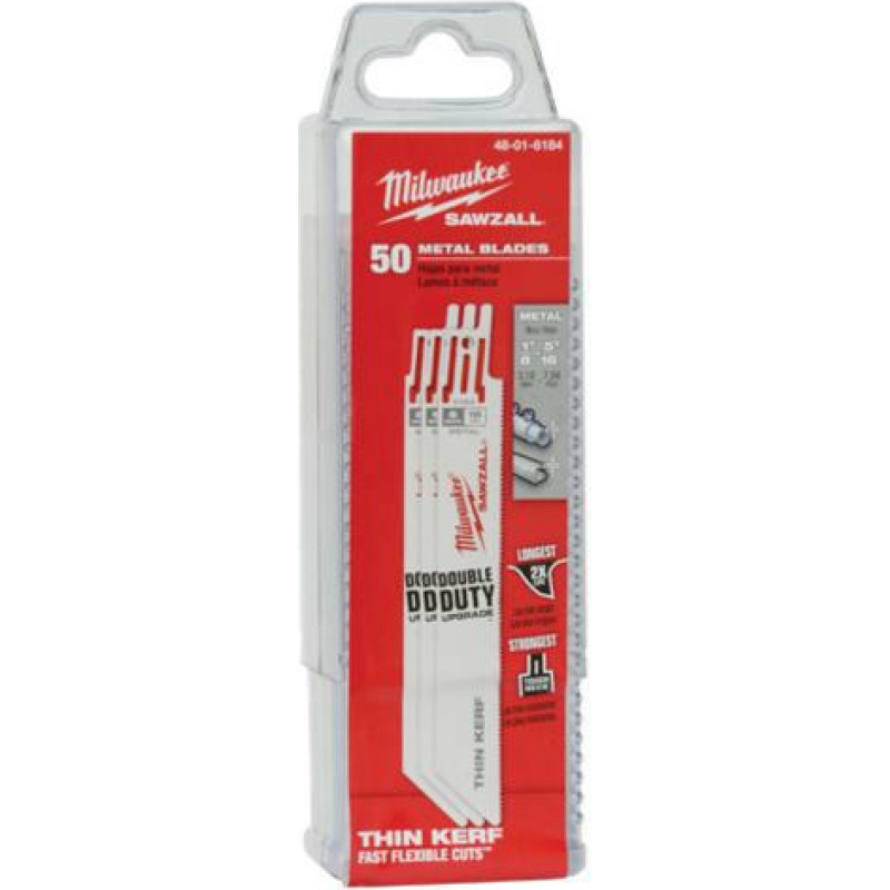 Milwaukee BRZESZCZOT DO PIŁY SZABLASTEJ 150/1,4mm 50szt. METAL