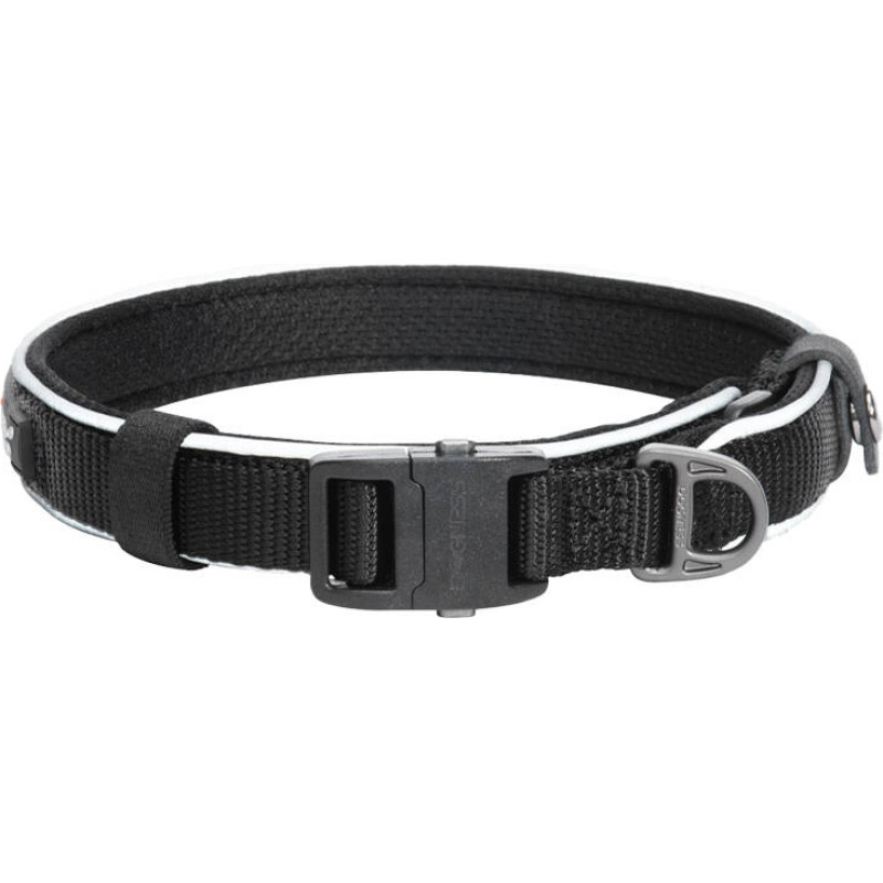 Dogness Reflective collar Dogness size XL (Black)