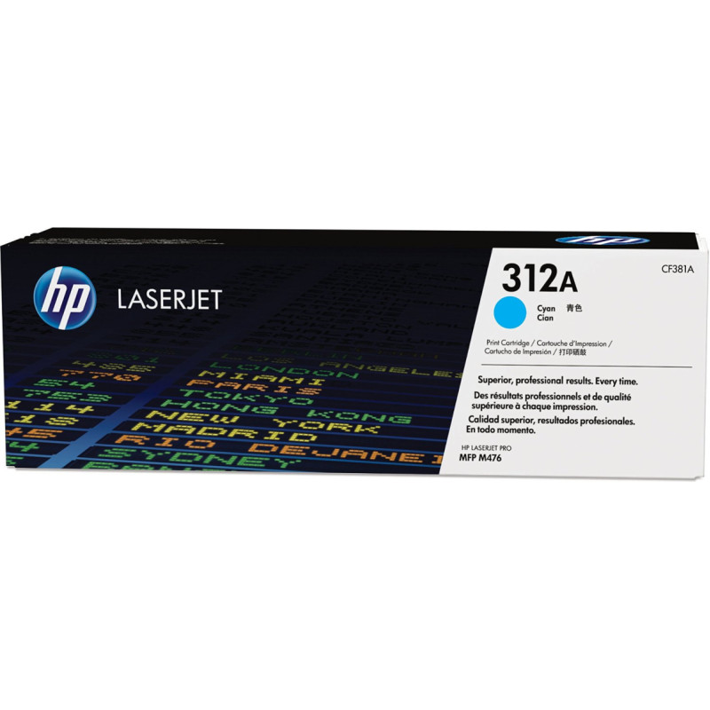 HP Toner Cyan 2700 pages CF381A