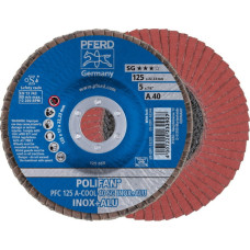 Pferd Lameļu disks A COOL SG INOX+ALU 125mm P40 PFC, Pferd