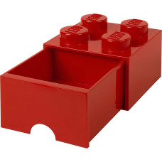 Room Copenhagen LEGO Brick Drawer 4 red - RC40051730