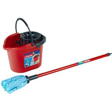 Theo Klein Vileda bucket - attachment - mop - red / black