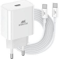 Rivacase MOBILE CHARGER WALL/WHITE PS4101 WD4 RIVACASE