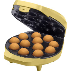 Bestron Cake Pop Maker DCPM12V, Cookie Maker (yellow)