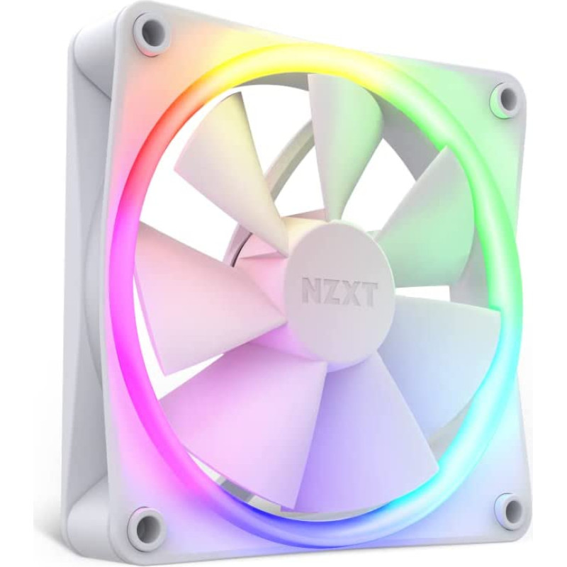 Nzxt F120 RGB triple pack 120x120x26, case fan (white, 3-pack incl. RGB & fan controller)