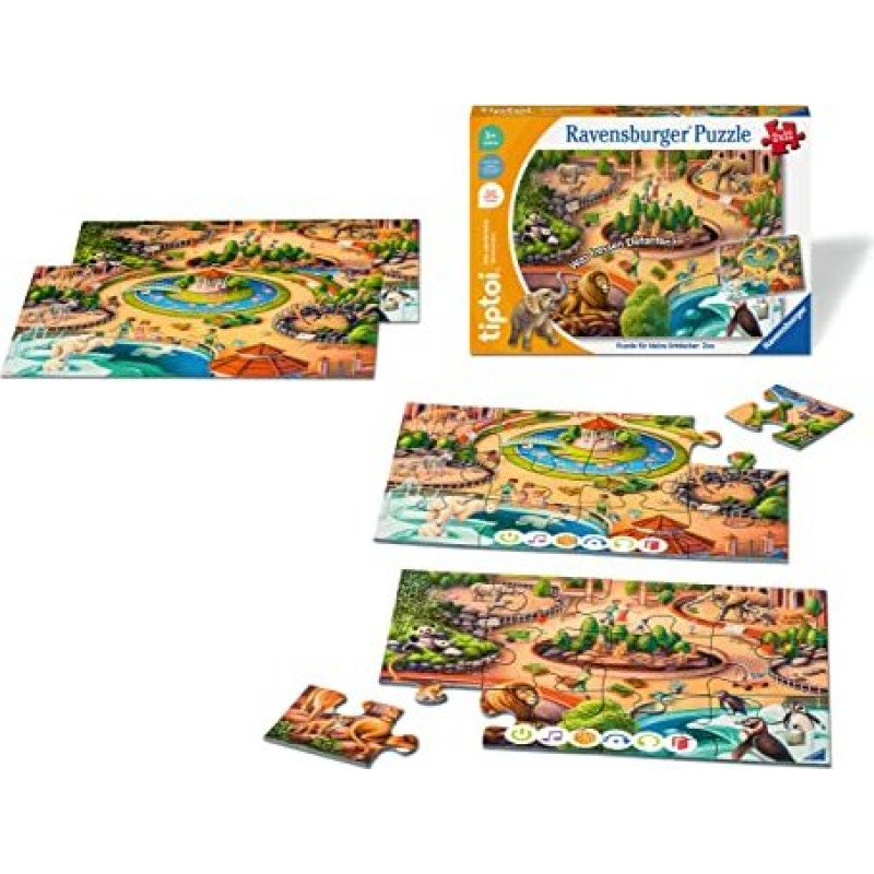 Ravensburger Tiptoi puzzle for little explorers: Zoo