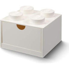 Room Copenhagen LEGO Desk Drawer 4 , storage box (white, knobs)