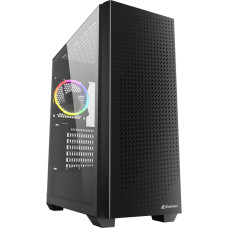 Sharkoon VS9 RGB , tower case (black, tempered glass)