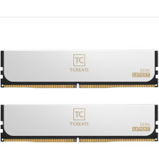 Team Group DDR5 - 32GB - 6400 - CL - 32 (2x 16 GB) dual kit, RAM (white, CTCWD532G6400HC32ADC01, AMD EXPO)