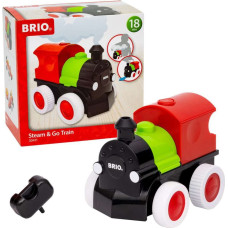 Ravensburger BRIO Push & Go Train with Steam, Toy Vehicle