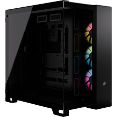 Corsair iCUE LINK 6500X RGB , Tower case (black, Tempered Glass x 2)