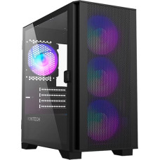 Montech AIR 100 ARGB, tower case (black, tempered glass)