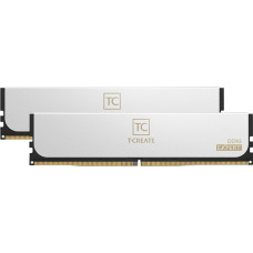 Team Group DIMM 48 GB DDR5-6400 - CL - 32  (2x 24 GB) dual kit, memory (white, CTCWD548G6400HC32ADC01, T-CREATE EXPERT, AMD EXPO)