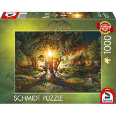 Schmidt Spiele Terry Redlin: Magnificent Spring Glow, Puzzle (1000 pieces)