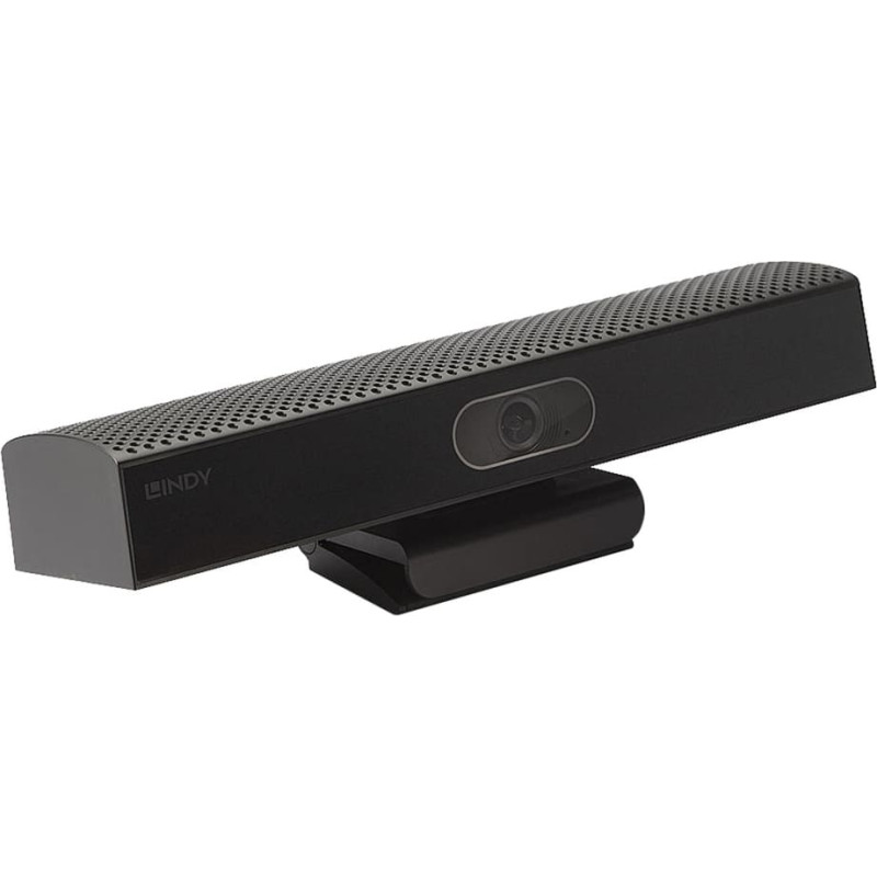 Lindy USB Type A 4K30 Conference Soundbar & Camera (black)