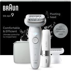 Braun Silk-épil 9 9-341 epilators 40 pincetes Balts