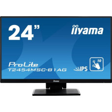 Iiyama T2454MSC-B1AG - 23.8 -LED - Black, HDMI, Full HD, VGA, speakers