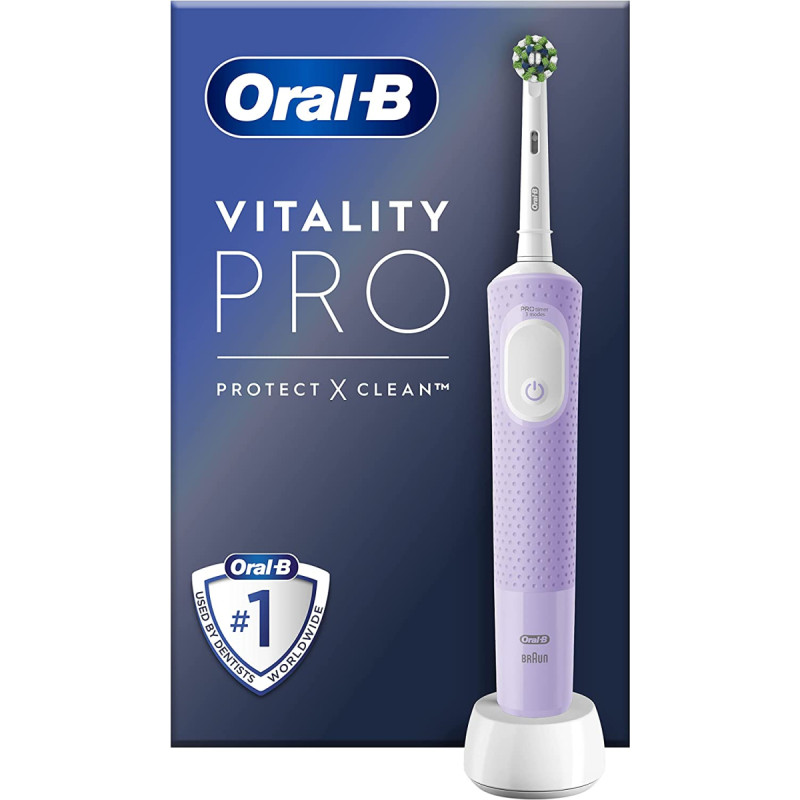 Oral-B Braun Oral-B Vitality Pro D103, Electric Toothbrush (violet/white, lilac violet)