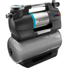 Gardena Domestic Waterworks 6300 SilentComfort, pump (grey/stainless steel, 1,050 watts, Bluetooth, model 2023)