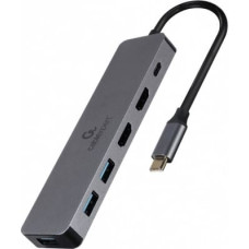 Gembird I/O ADAPTER USB-C TO HDMI/USB3/3IN1 A-CM-COMBO3-03 GEMBIRD