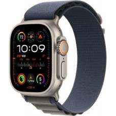 Apple Watch Ultra 2 GPS + Cellular, 49mm Titanium Case with Blue Alpine Loop - S