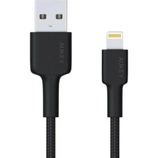 Aukey USB cable Aukey USB-A - Lightning 2 m Black (1_788898)